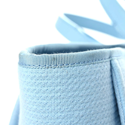 Chanel Mixed Fibers Medium Deauville Tote Light Blue 12 of 16