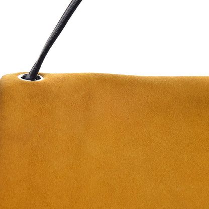Celine Calfskin Suede All Soft Shoulder Bag Amber 21 of 25