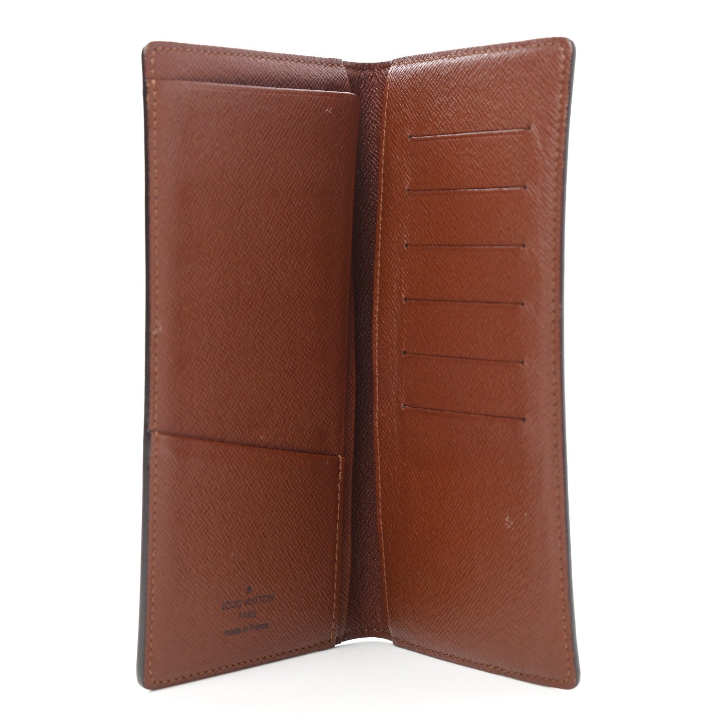 Louis Vuitton Monogram Porte Valeurs Checkbook Wallet 5 of 7