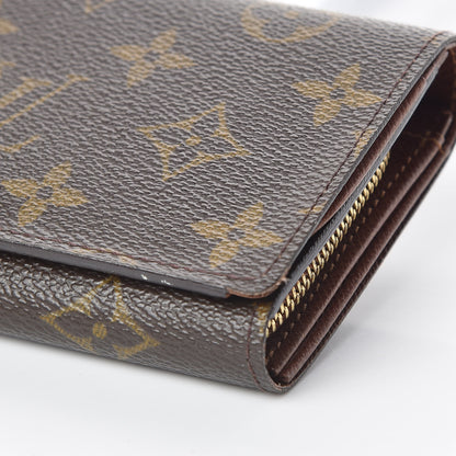 Louis Vuitton Monogram Porte-Monnaie Tresor Wallet 10 of 15