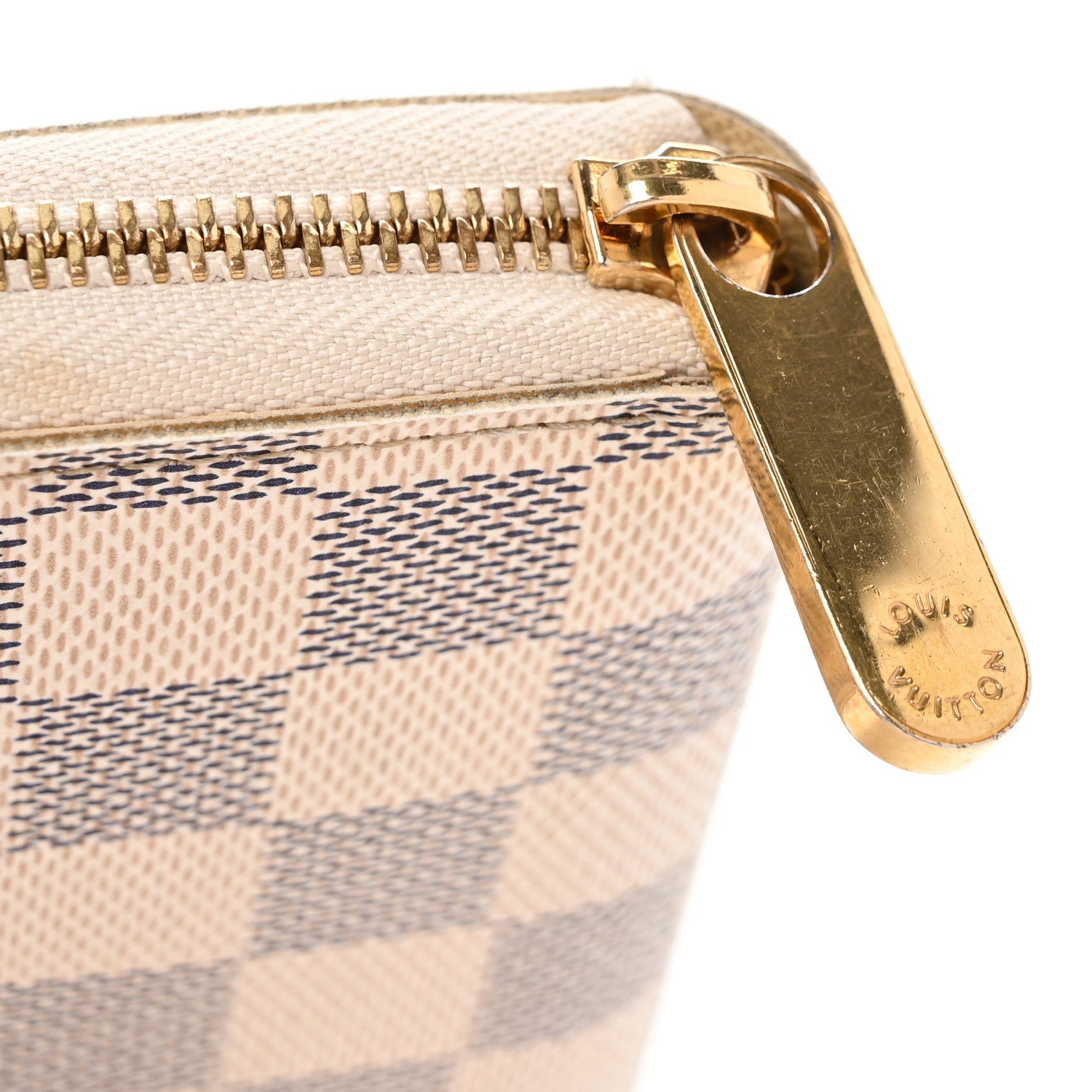 Louis Vuitton Damier Azur Zippy Wallet 8 of 9