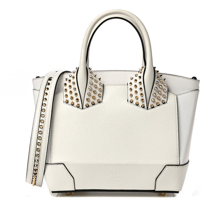 Christian Louboutin Calfskin Small Eloise Tote White 1 of 15