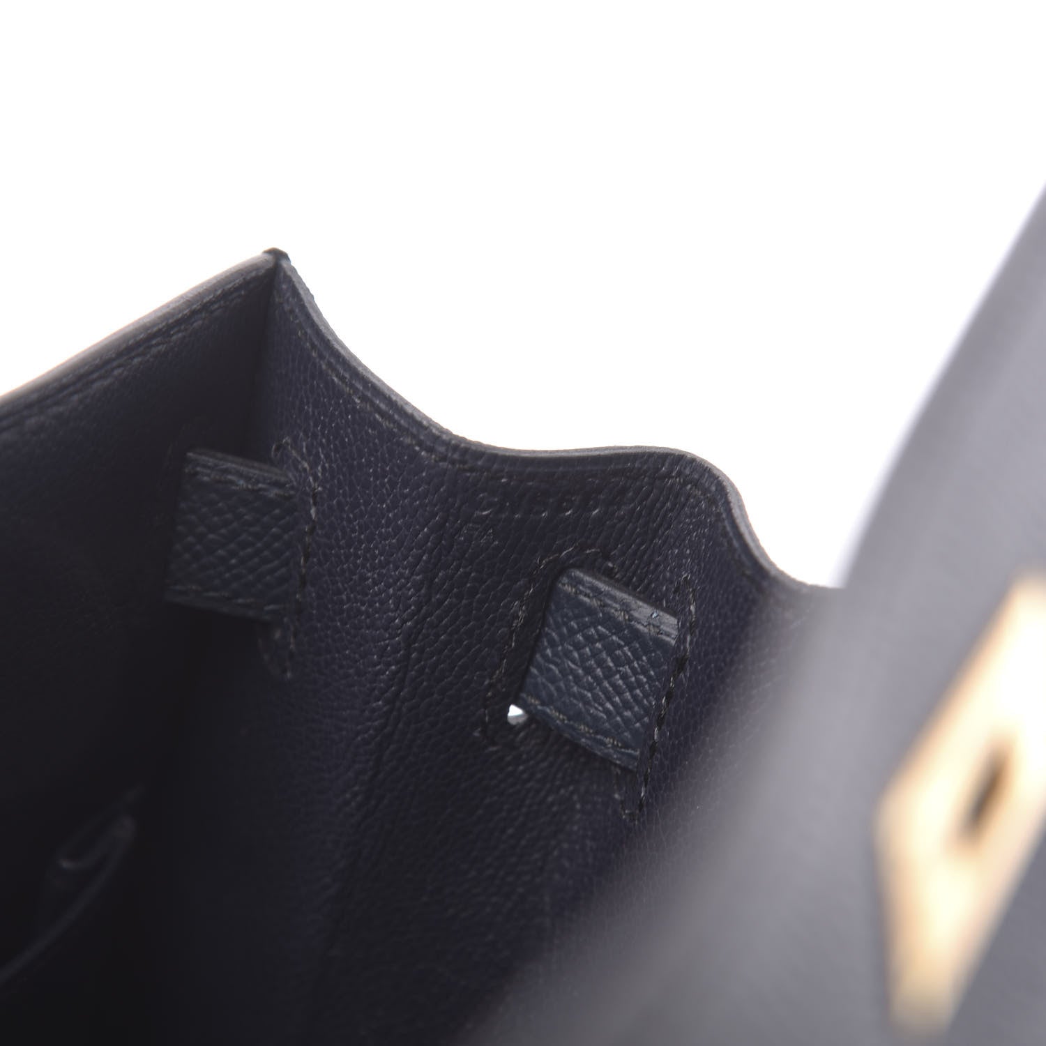 Hermes Epsom Kelly 28 Bleu Indigo 8 of 11