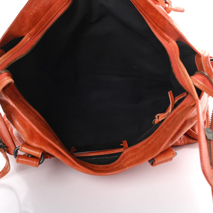 Balenciaga Agneau Classic Hardware City Mandarine 5 of 15