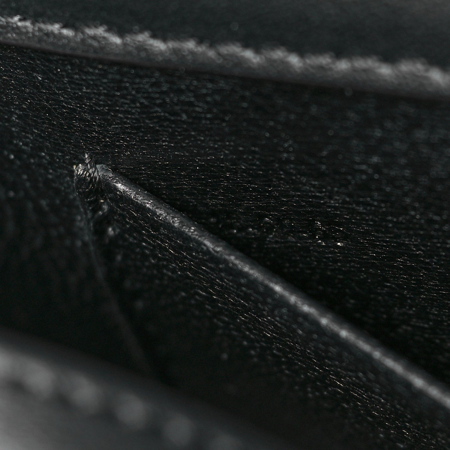 Calfskin Small Nile Bracelet Minaudiere Bag Black