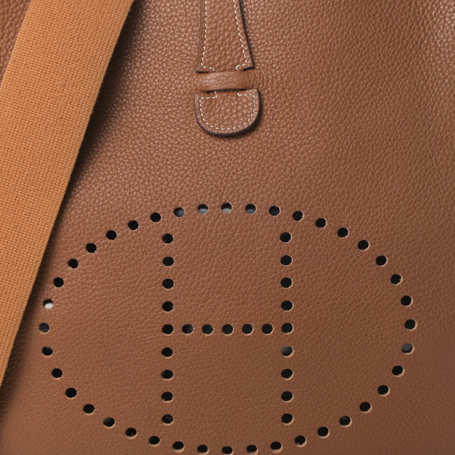 Hermes Taurillon Clemence Evelyne PM Gold 8 of 16