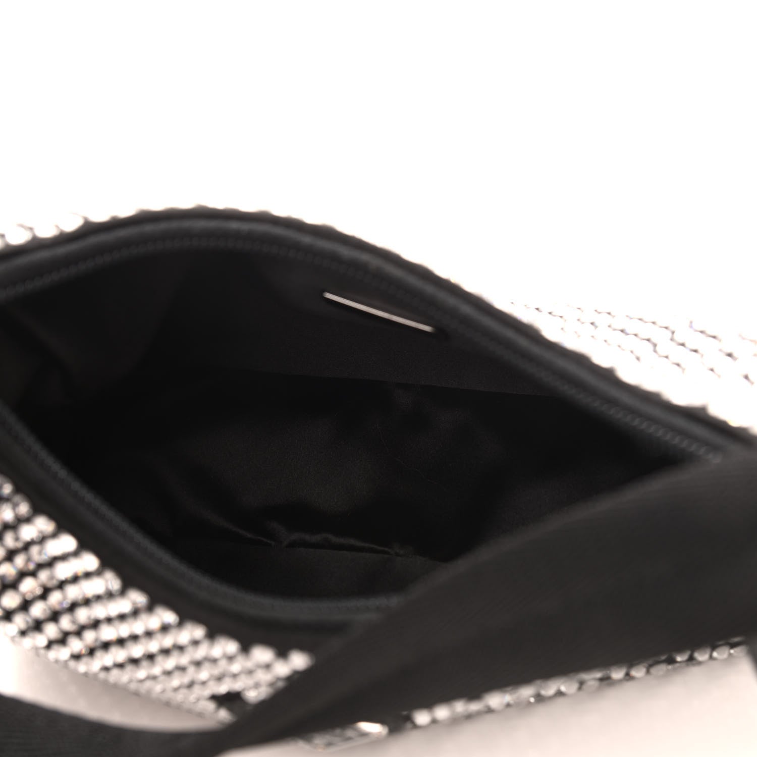Prada Satin Crystal Mini Re-Edition 2000 Bag Cristal 5 of 9