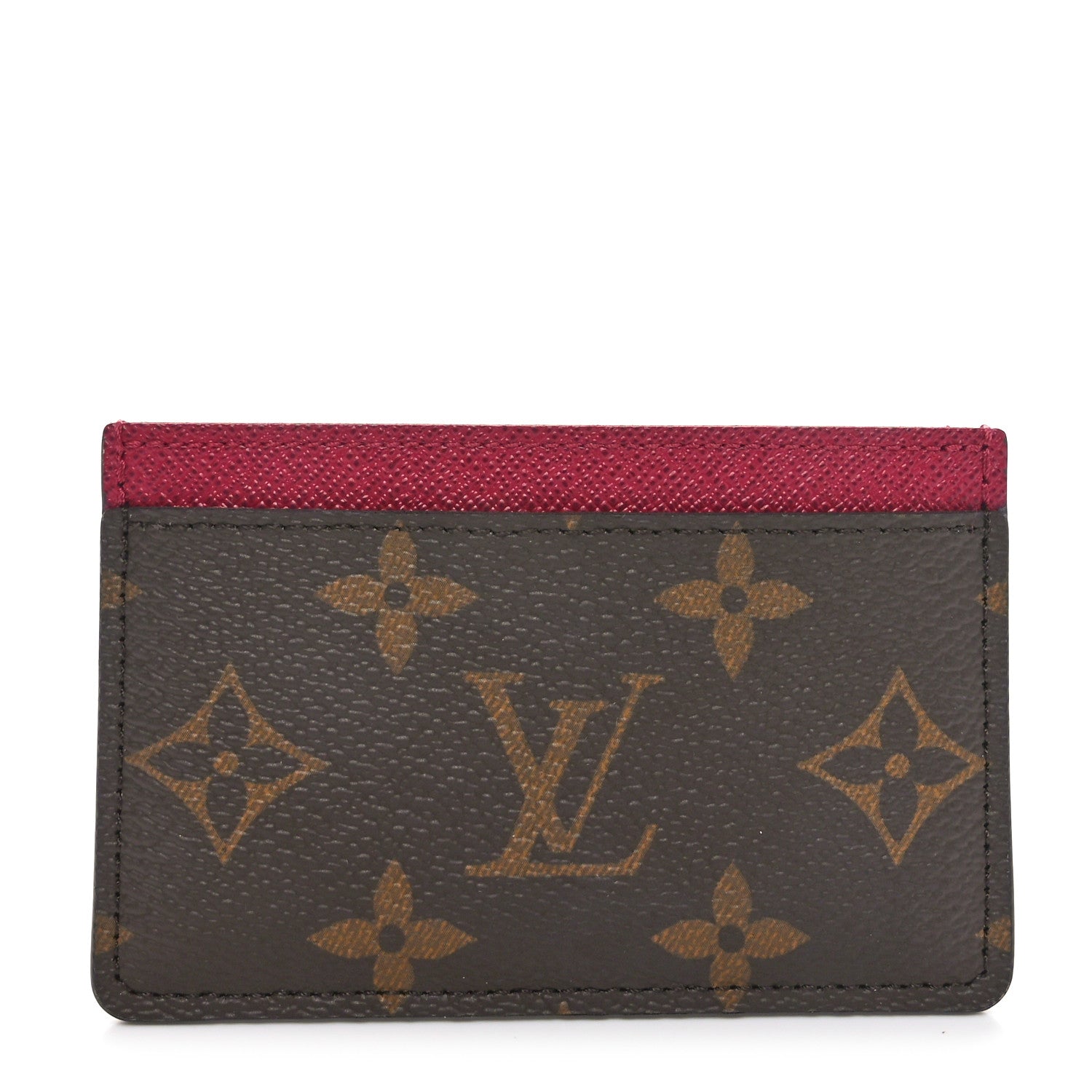 Louis Vuitton Monogram Card Holder Fuchsia 1 of 7