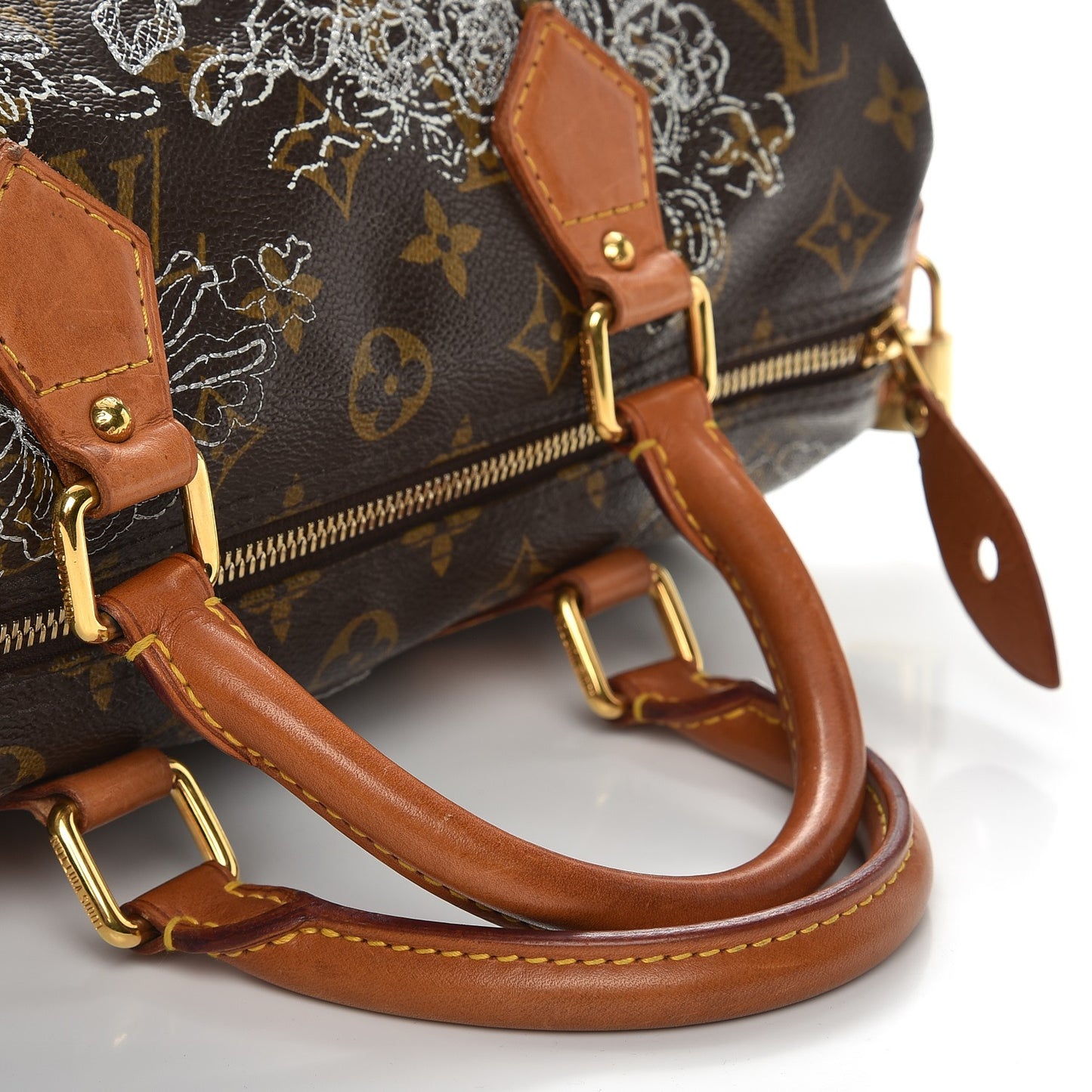 Monogram Dentelle Speedy 30 Silver