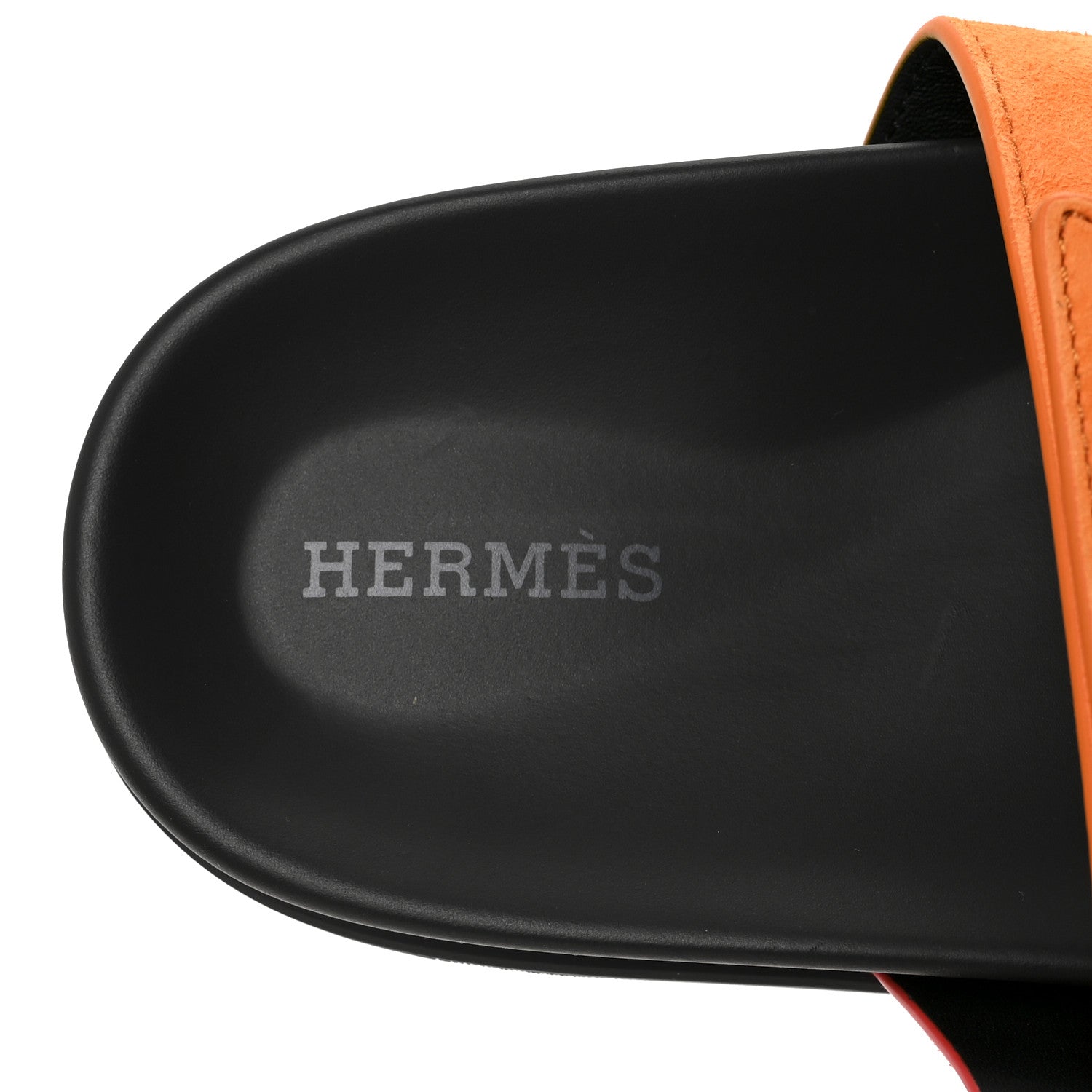 Hermes Suede Goatskin Womens Chypre Sandals 38 Rouge Ecarlate 8 of 9