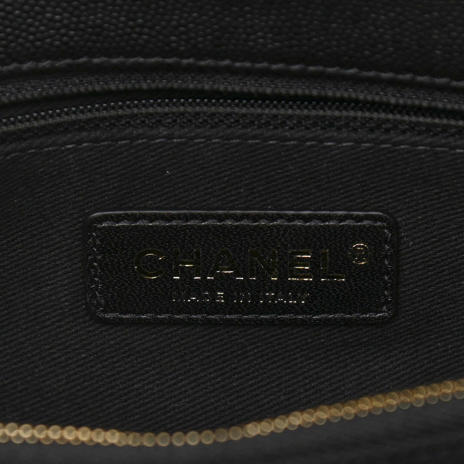 Chanel Caviar Lizard Embossed Quilted Small Coco Handle Flap Black 6 of 10