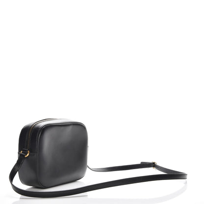 Gucci Calfskin Web Small Webby Bee Shoulder Bag Black 3 of 8