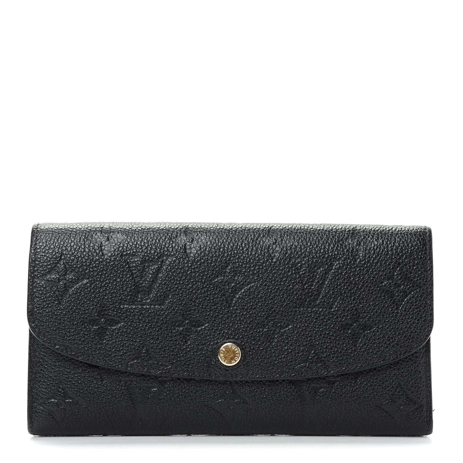 Louis Vuitton Empreinte Emilie Wallet Black Dune 1 of 8
