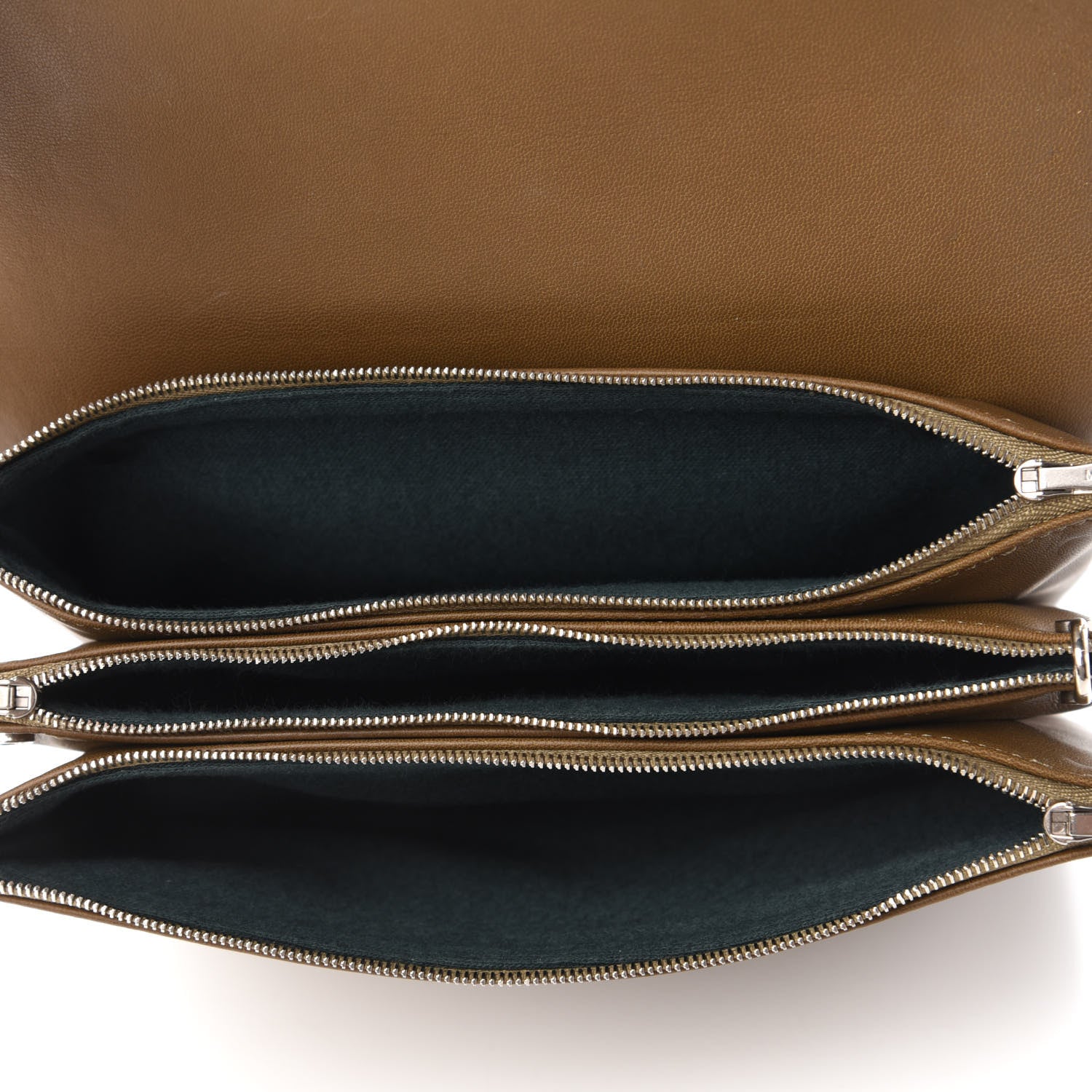 Mulberry Calfskin Crossboarded Clifton Flap Dark Brown 5 of 9