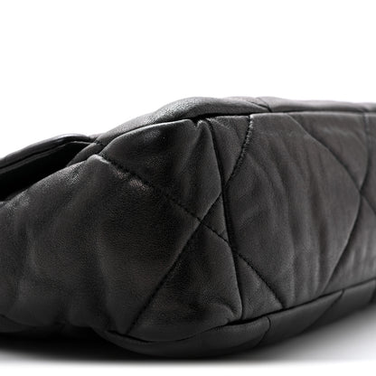 Chanel Lambskin Quilted Medium Chanel 19 Flap Black 9 of 12