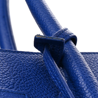 Saint Laurent Grained Calfskin Small Sac De Jour Outremer 11 of 12