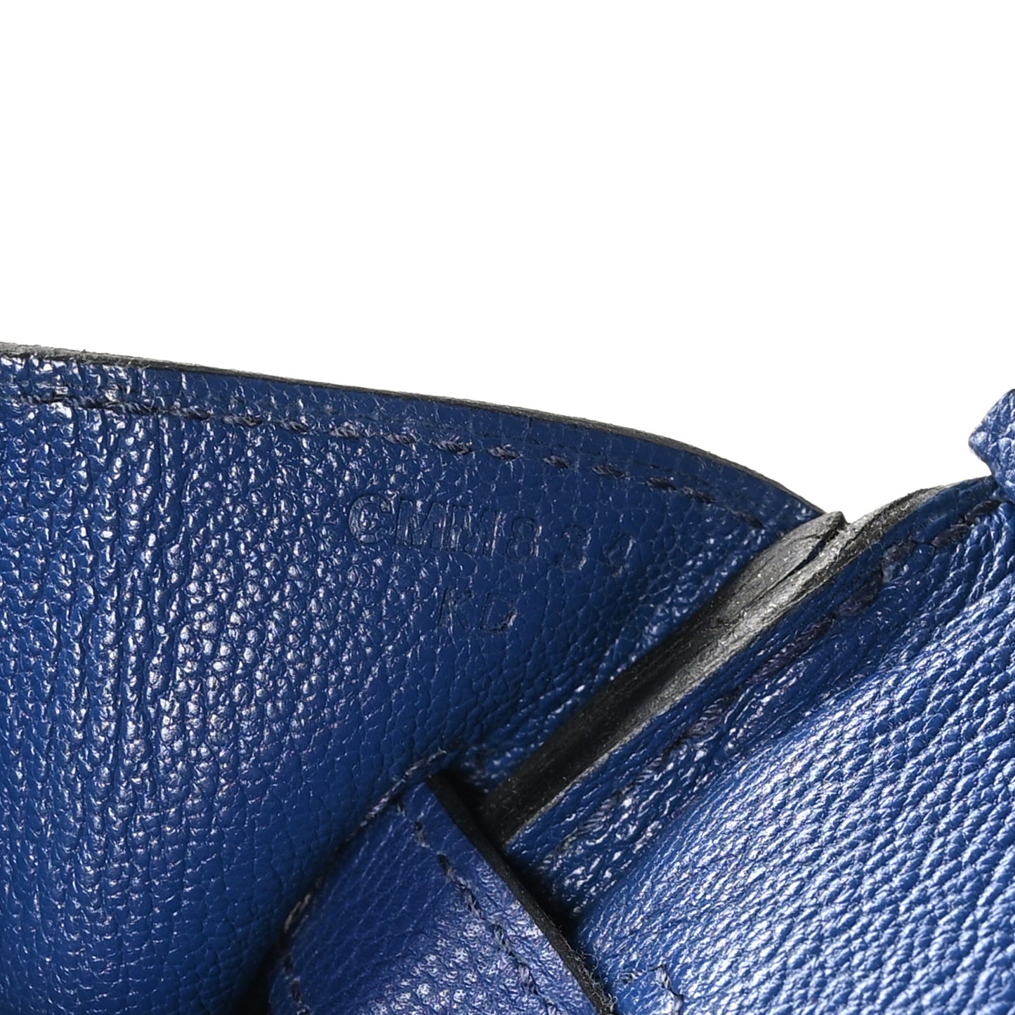 Taurillon Novillo Birkin 30 Bleu Saphir