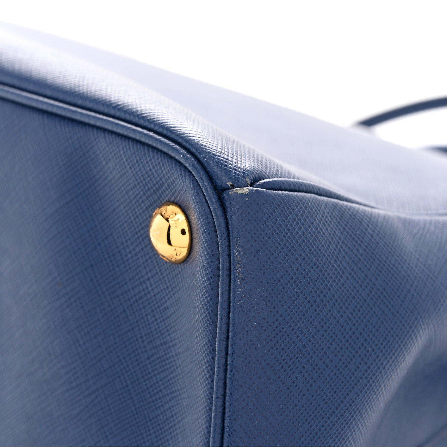 Prada Saffiano Lux Extra Large Galleria Double Zip Tote Bluette 14 of 14