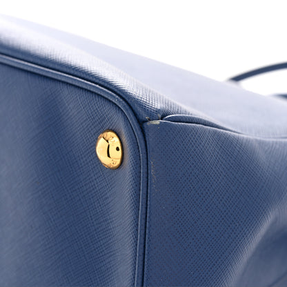 Prada Saffiano Lux Extra Large Galleria Double Zip Tote Bluette 14 of 14
