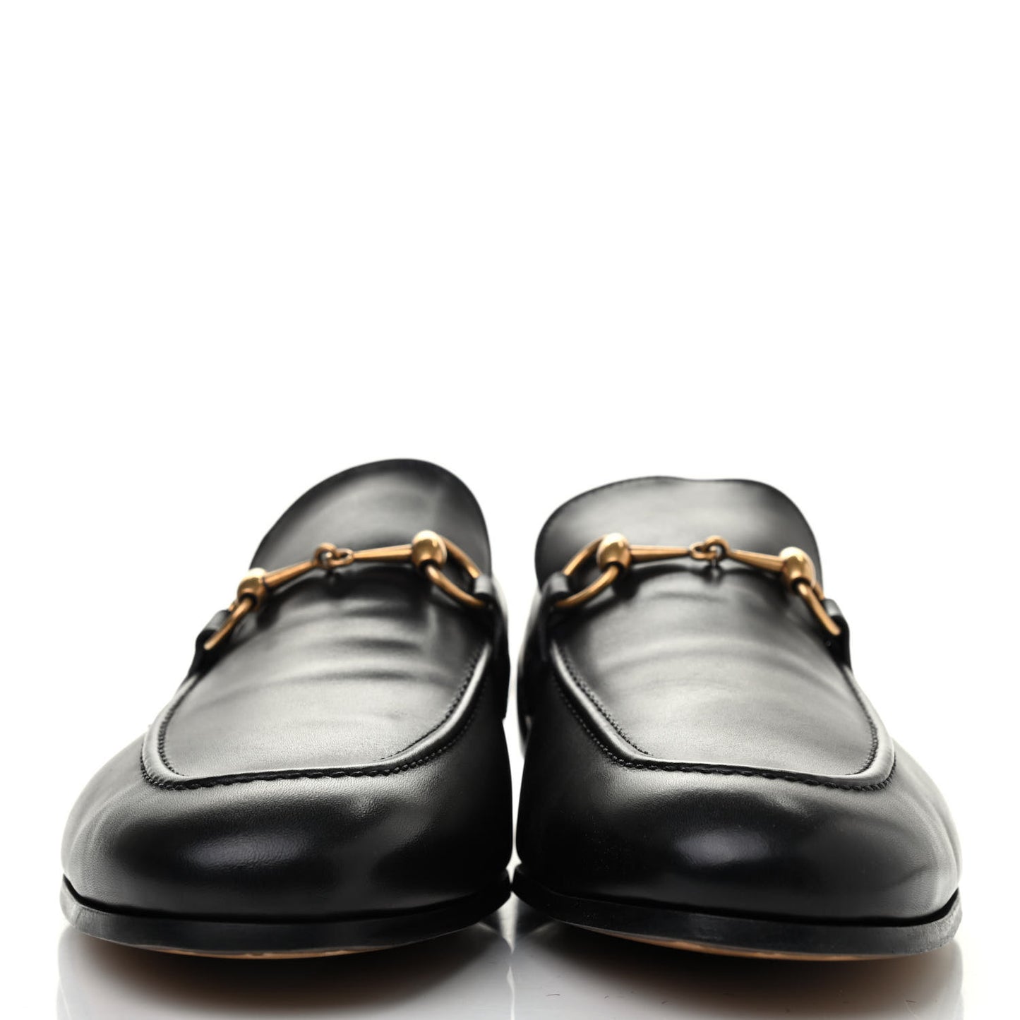 Calfskin Horsebit Mens Jordaan Loafers 10.5 Black