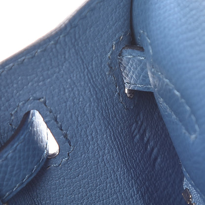 Hermes Epsom Kelly Sellier 25 Bleu Azur 9 of 10