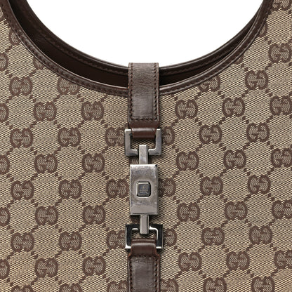 Gucci Monogram Small Bardot Bag Brown 9 of 11