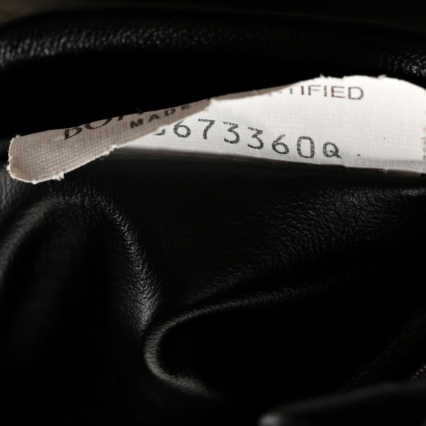 Calfskin Intrecciato Mini Hop Black