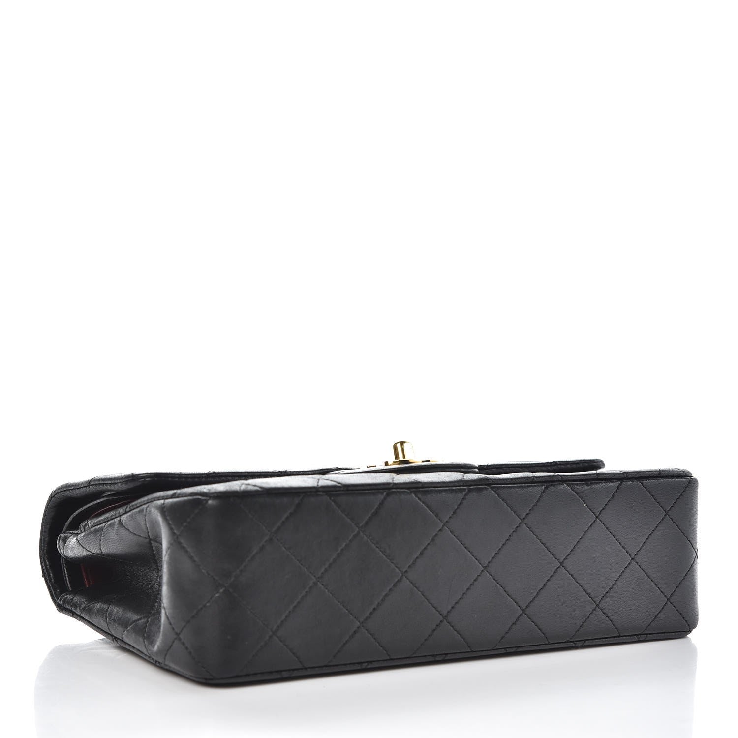 Chanel Lambskin Quilted Small Double Flap Black 4 of 7