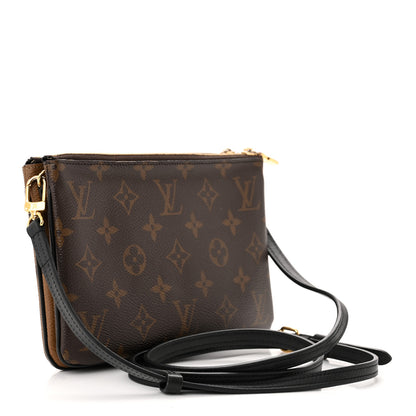 Louis Vuitton Reverse Monogram Giant Double Zip Pochette 3 of 13