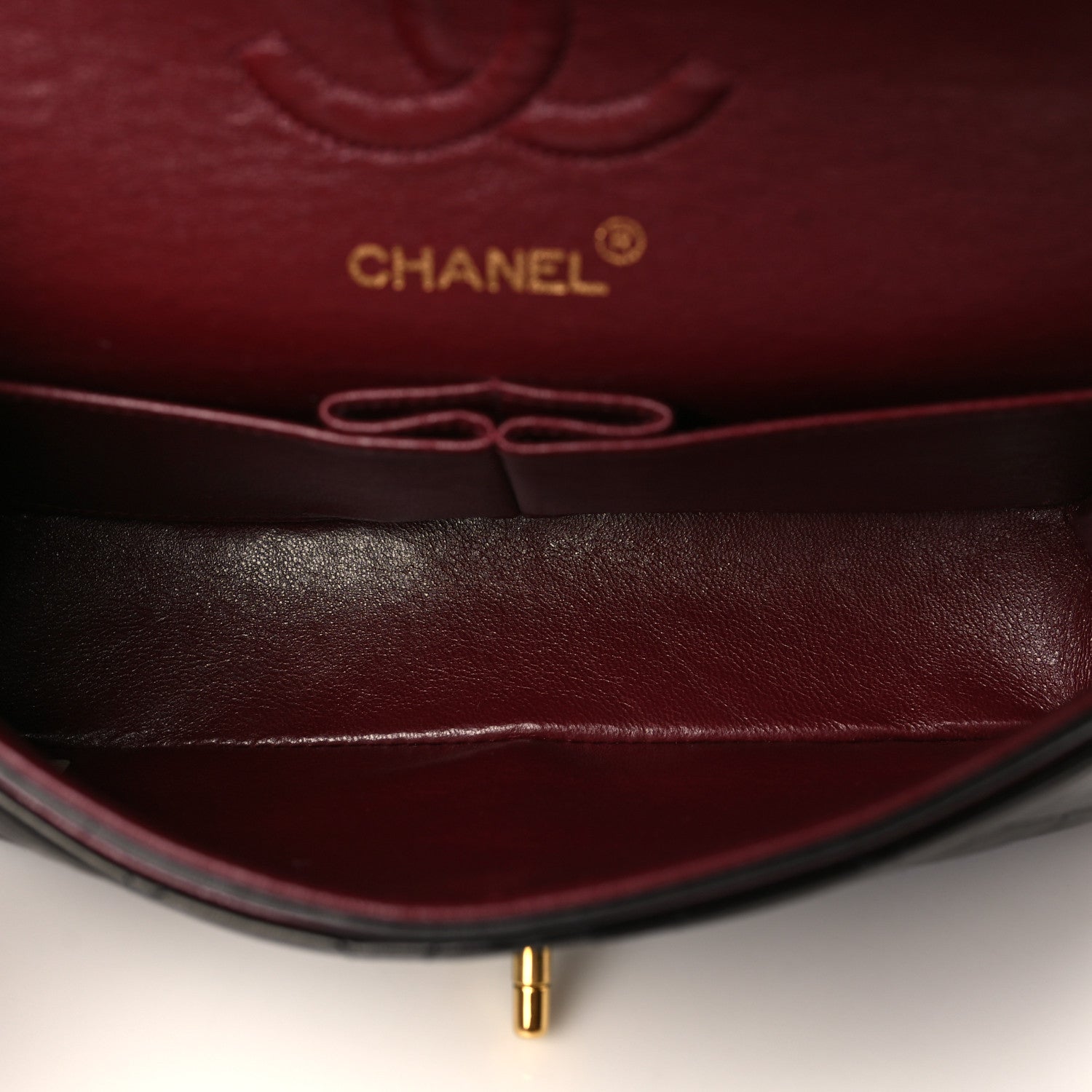 Chanel Lambskin Quilted Small Double Flap Black 5 of 9
