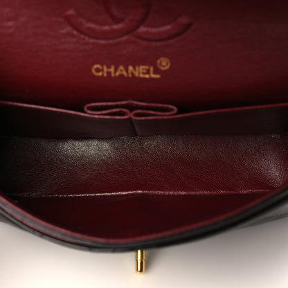 Chanel Lambskin Quilted Small Double Flap Black 5 of 9