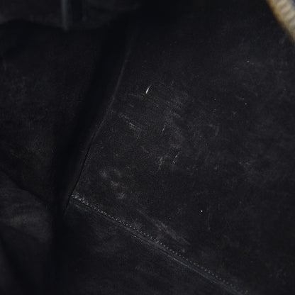 Saint Laurent Calfskin Classic Duffle 12 Black 9 of 10