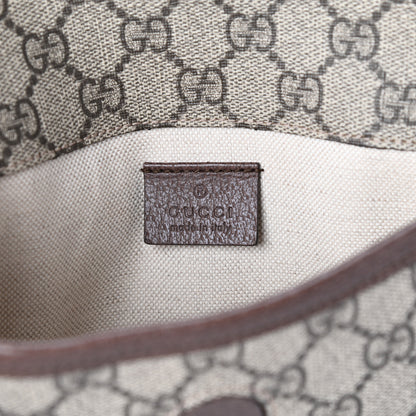 Gucci GG Supreme Monogram Neo Vintage Web Belt Bag Brown 6 of 9