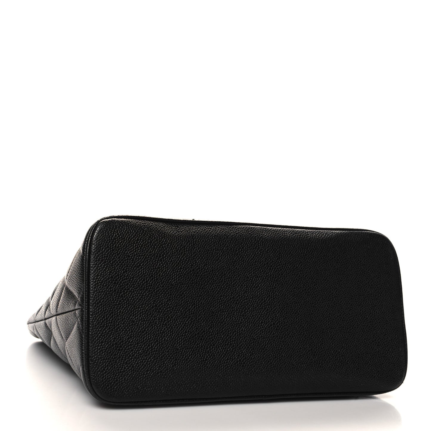 Caviar Quilted Medallion Tote Black