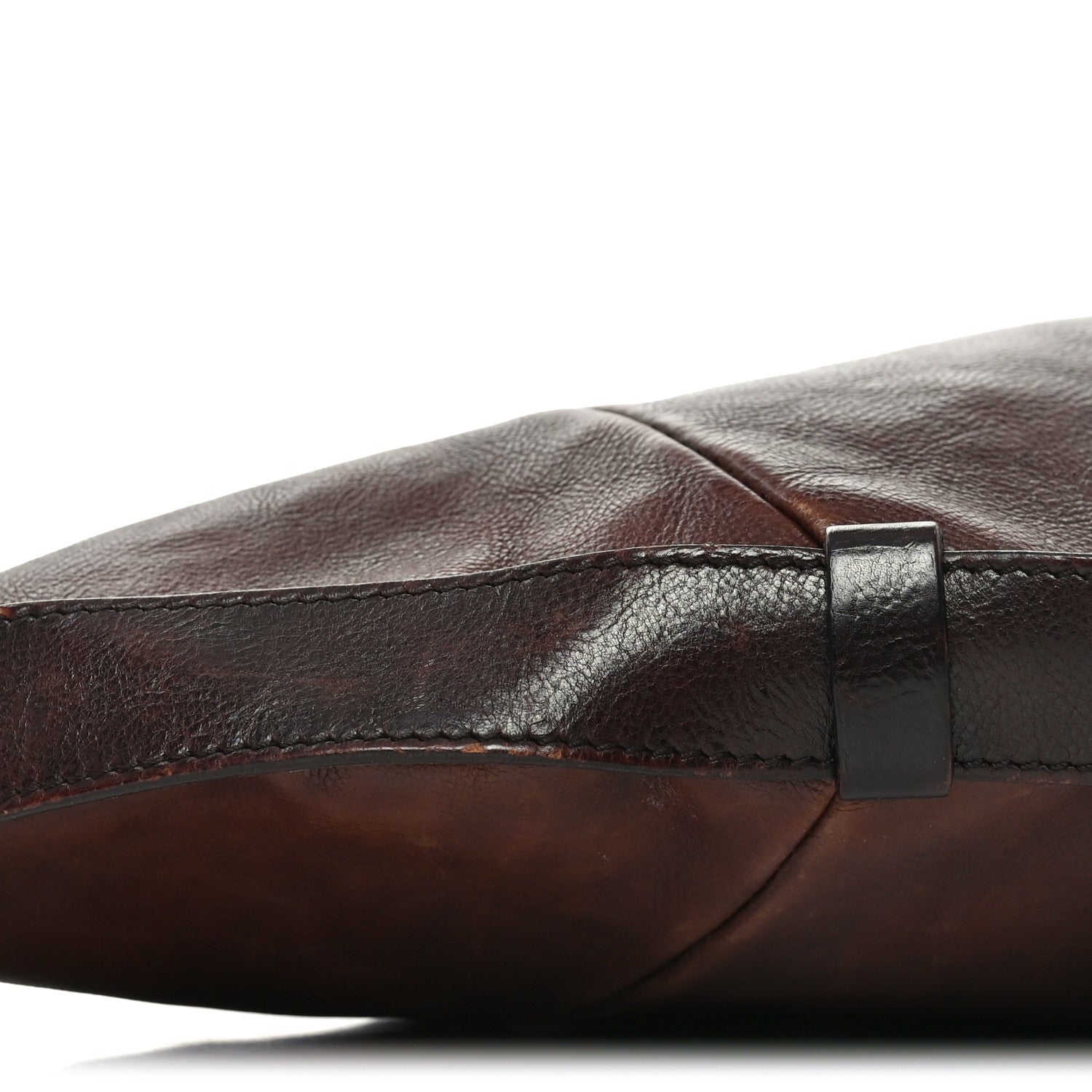 Saint Laurent Calfskin Mombasa Sling Bag Brown 9 of 10