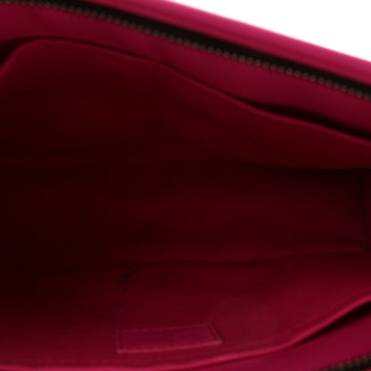 Louis Vuitton Monogram Macassar Pochette Voyage MM Fuchsia 5 of 6