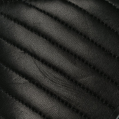 Saint Laurent Lambskin Matelasse Monogram Joe Backpack Black 18 of 19
