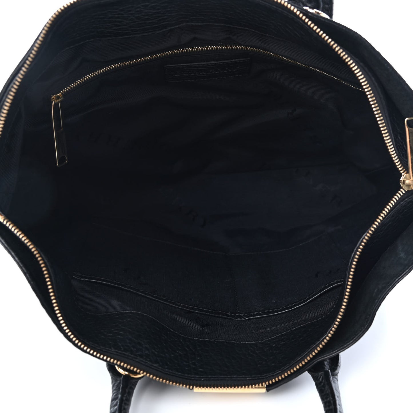 Heritage Grain Check Embossed Medium Dewsbury Tote Black