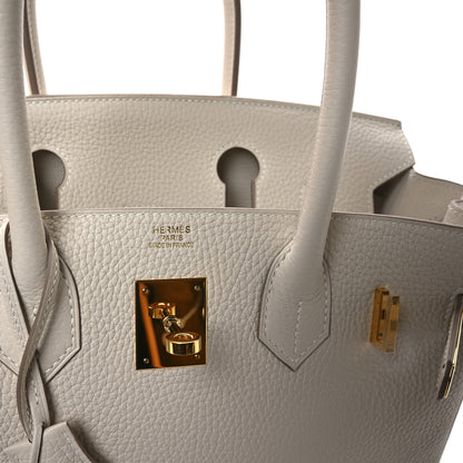 Hermes Togo Birkin 30 Craie 6 of 11