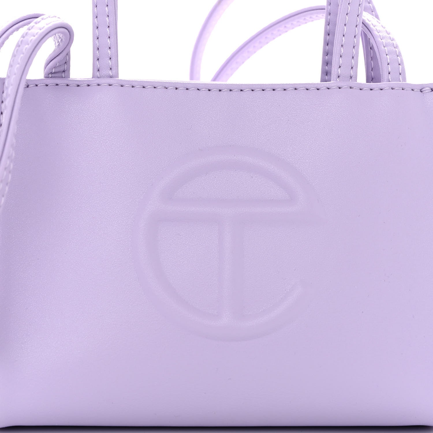 Telfar Vegan Leather Small Shopping Bag Lavender 7 of 9