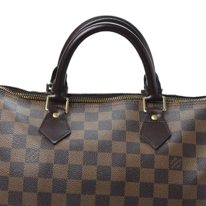 Louis Vuitton Damier Ebene Speedy 30 7 of 8