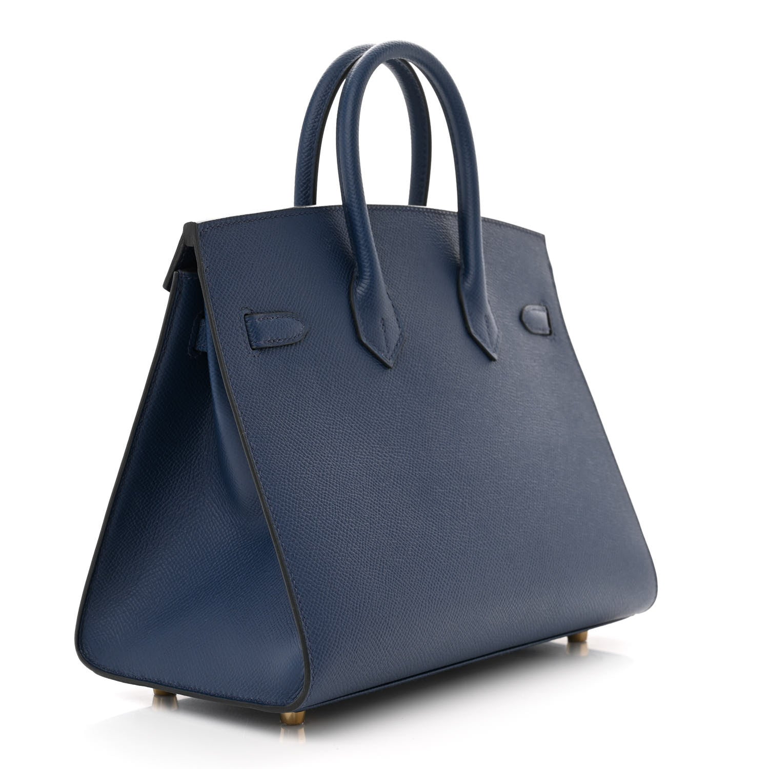 Hermes Epsom Birkin Sellier 25 Bleu Navy 3 of 12