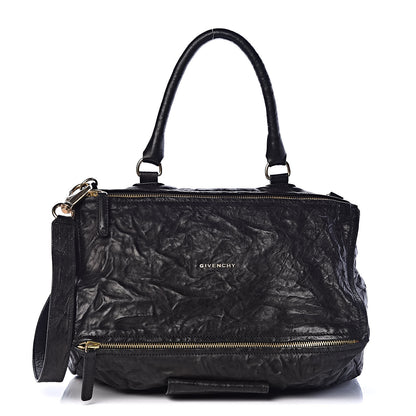 Givenchy Tumbled Sheepskin Large Pandora Black 1 of 17