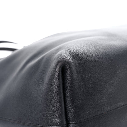 Saint Laurent Calfskin Large Shopping Tote Black 9 of 23