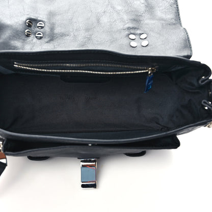 Proenza Schouler Lambskin Small PS1 Plus Zip Satchel Black 5 of 10