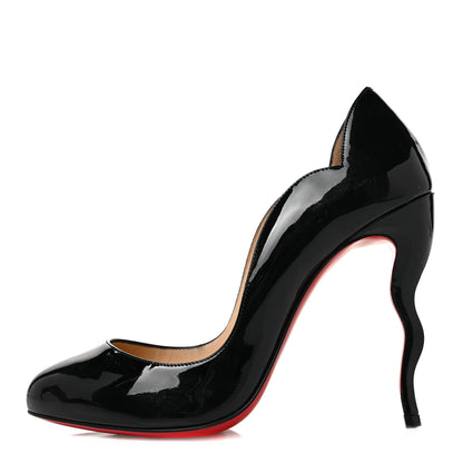 Christian Louboutin Patent Wawy Dolly 120 Pumps 37 Black 1 of 7