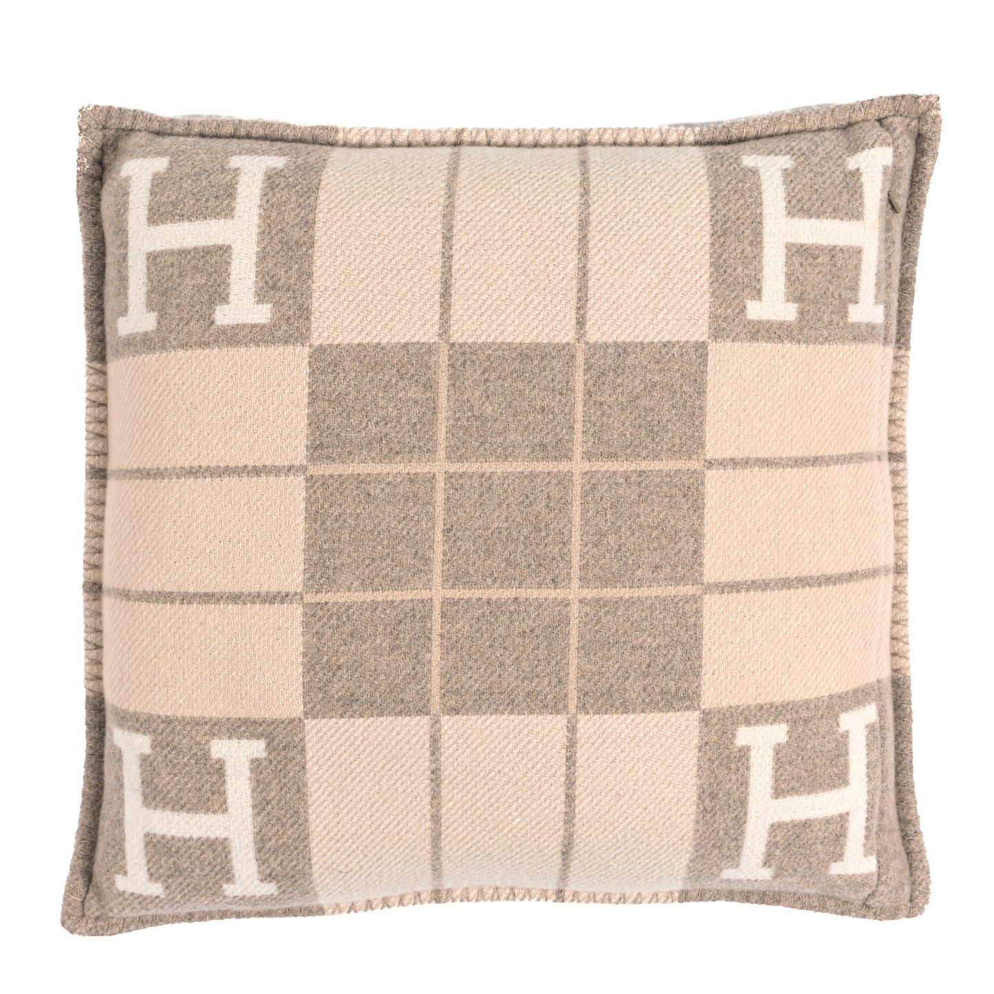 Wool Cashmere Avalon III Pillow PM Coco Camomille