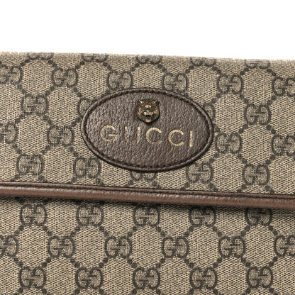 Gucci GG Supreme Monogram Neo Vintage Web Belt Bag Brown 7 of 13