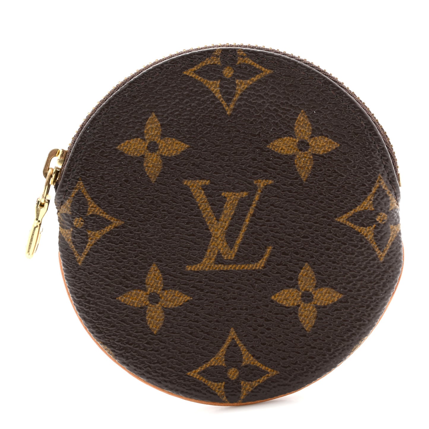 Monogram Round Coin Purse