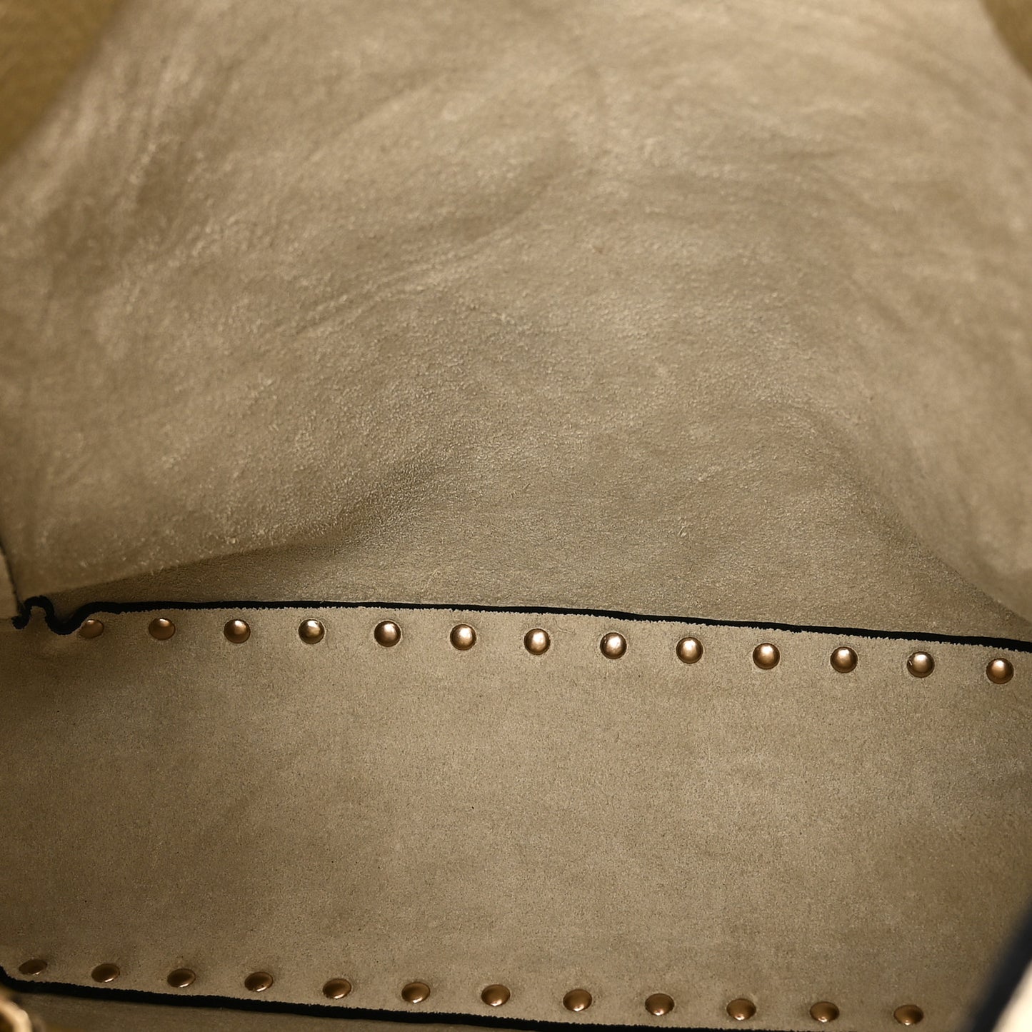 Metallic Pebbled Calfskin Small Rockstud Flip-Lock Messenger Bag Platino